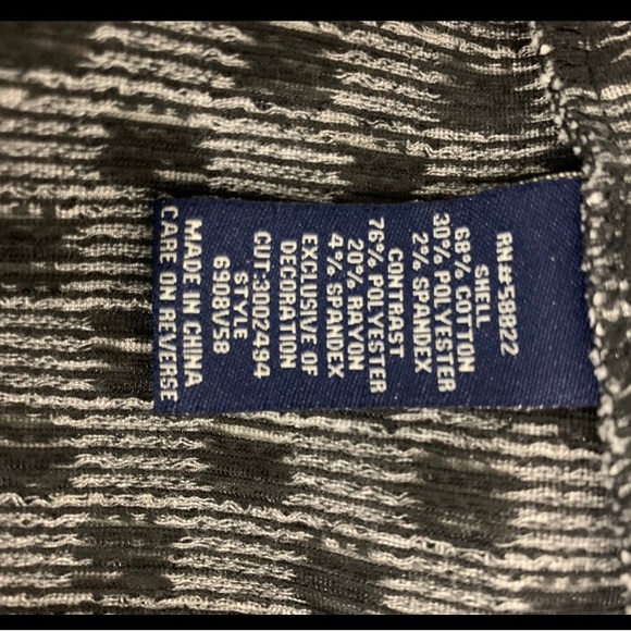 Max Edition Black and White Patterned Mini Dress - Picture 4 of 4